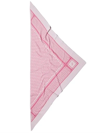 Lala Berlin - Triangle Trinity M Tørklæde - Quarzo Rosa